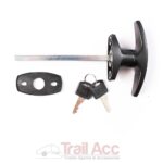 Black Locking T Handle 360