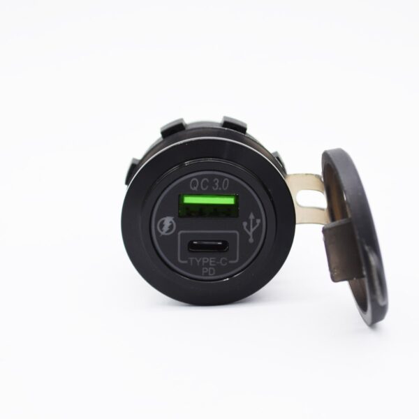 QC3 With C Type Charger (NO VOLT METER)