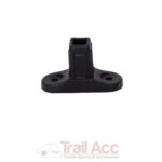 19mm Square Brace Black