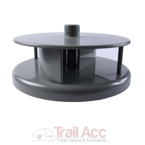 Grey Plastic Rotary Vent