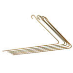 Tent Peg V-Shape 400x5mm  Spring Steel (5-Pack)