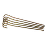 Tent Peg Straight 200x5mm  Spring Steel (5-Pack)