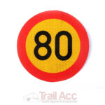 80 Km Sticker