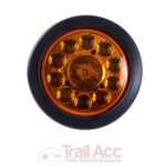 Round LED Amber