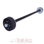 Axle 1600kg Braked 45x2100 5.114 B