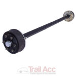 Axle 1600kg Braked 45x2300 6.139 B