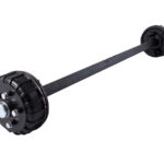 Axle 1600kg Braked 45x1600 Burquip 5.114B