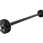 Axle 1600kg Braked 45x1700 Burquip 6/139B