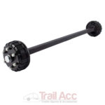 Axle 1600kg Braked 45x1805 Burquip 6.139 B