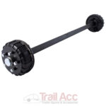 Axle 1600kg Braked 45x1900 Burquip 5.114 B
