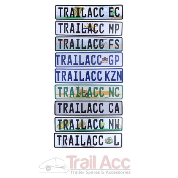 Numberplate Single 520x113mm Northern Cape