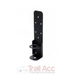 Centre Pole Bracket Long Black