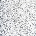 Egret White Embossed Allumin 1.220m Wid