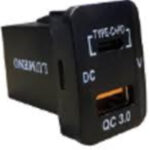 QC3 C Type & Volt Meter Vigo