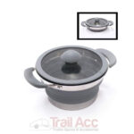 Collapsible Saucepan 1l-Grey