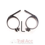 Spot Light Bracket - Black 76mm