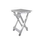 Table Kaufmann Fold Up Aluminium SML 250X300X390