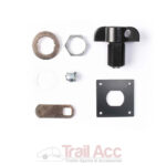 Padlockable Camlock Black