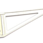 AWNING SUPPORT BRACKET WHITE