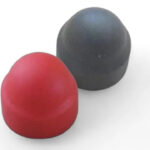 Wheel nut Ferrules RED/BLACK