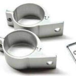 Spot Light Bracket - Chrome 63mm