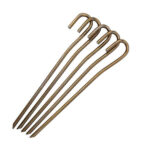 Tent Peg Straight 300x5mm  Spring Steel (5-Pack)