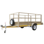 Voldeo Trailer Box Body 3x1.5m 900kg Axle Unbraked 750kg