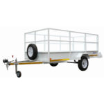 Voldeo Trailer Box Body 3x1.5m 1600kg Axle Unbraked 750kg