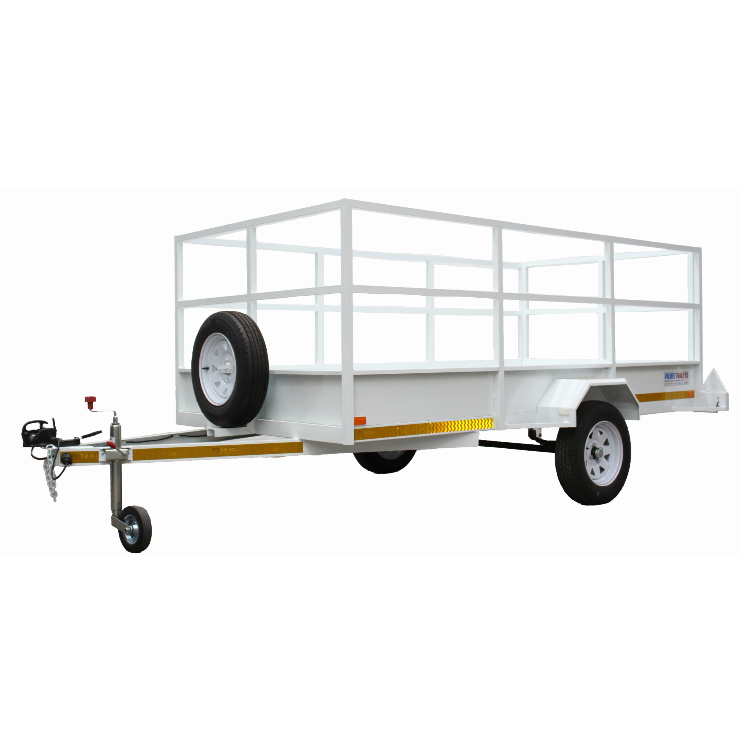 VOL01BB754_Box-Body_White_Diagonal.jpg Voldeo Trailer Box Body 3x1.5m 1600kg Axle Unbraked 750kg - Image 1