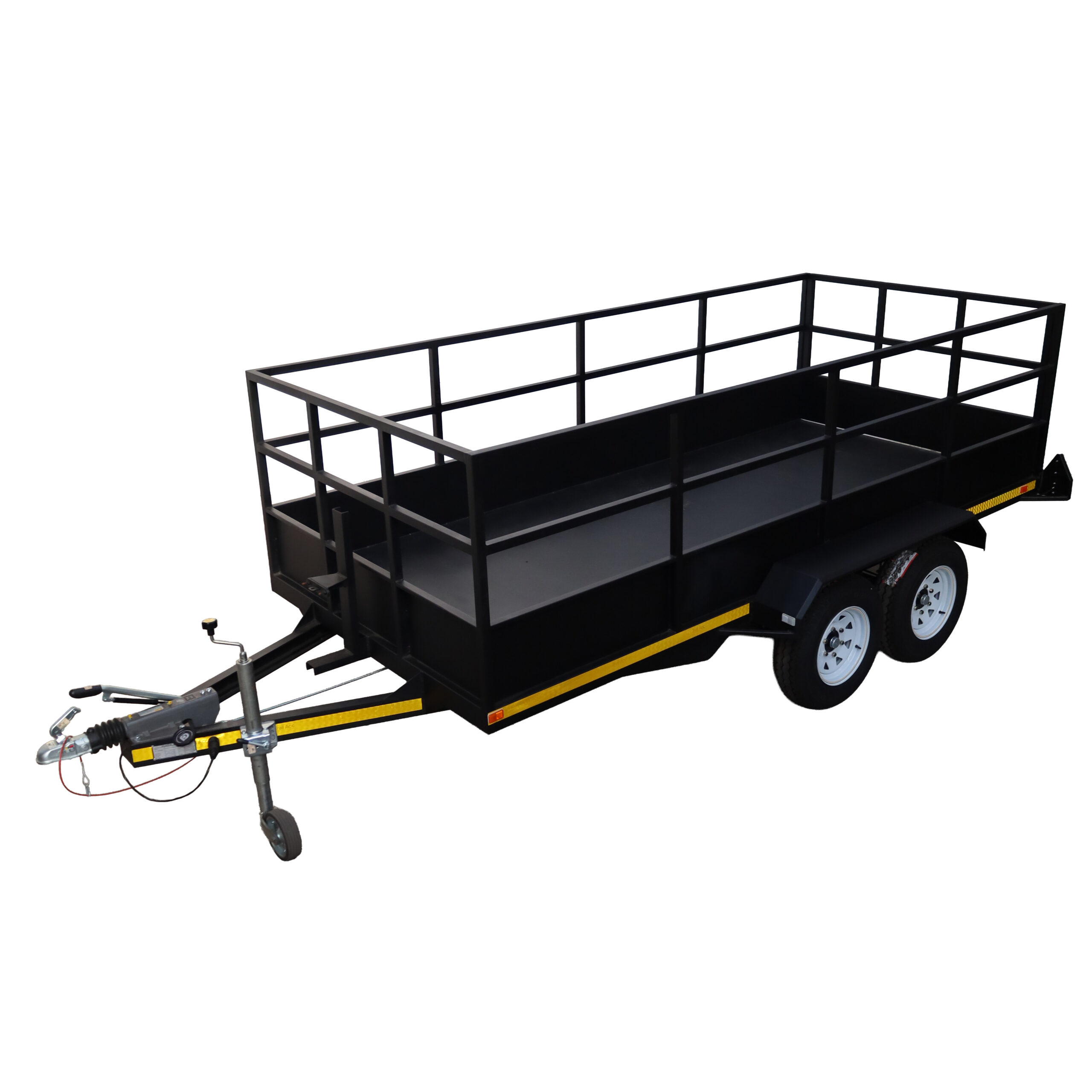 VOL02BB2740_Box-Body_Black_Diagonal.png Voldeo Box Body 2.7 Ton 4 x 1.8 Braked - Image 1